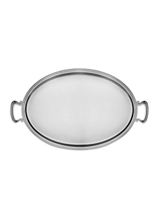 Vassoio argento ovale 29x19