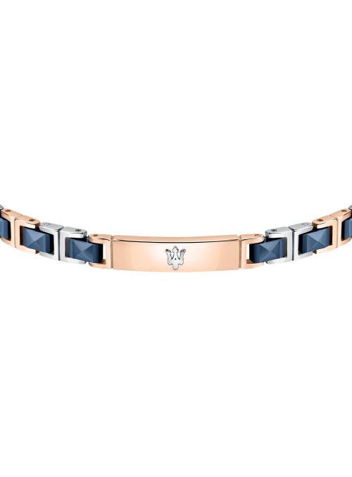 Bracciale maserati bracciale in ceramica colore blu