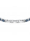 Bracciale Maserati ceramica acciaio blu  COD: JM420ATI05